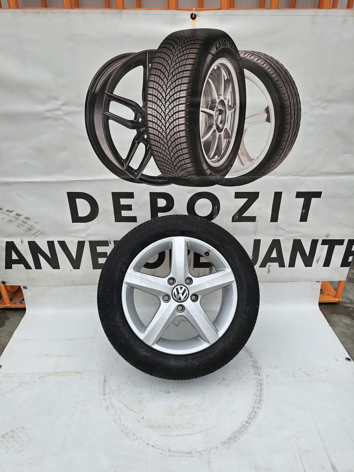 Set jante Volkswagen 205/55/16