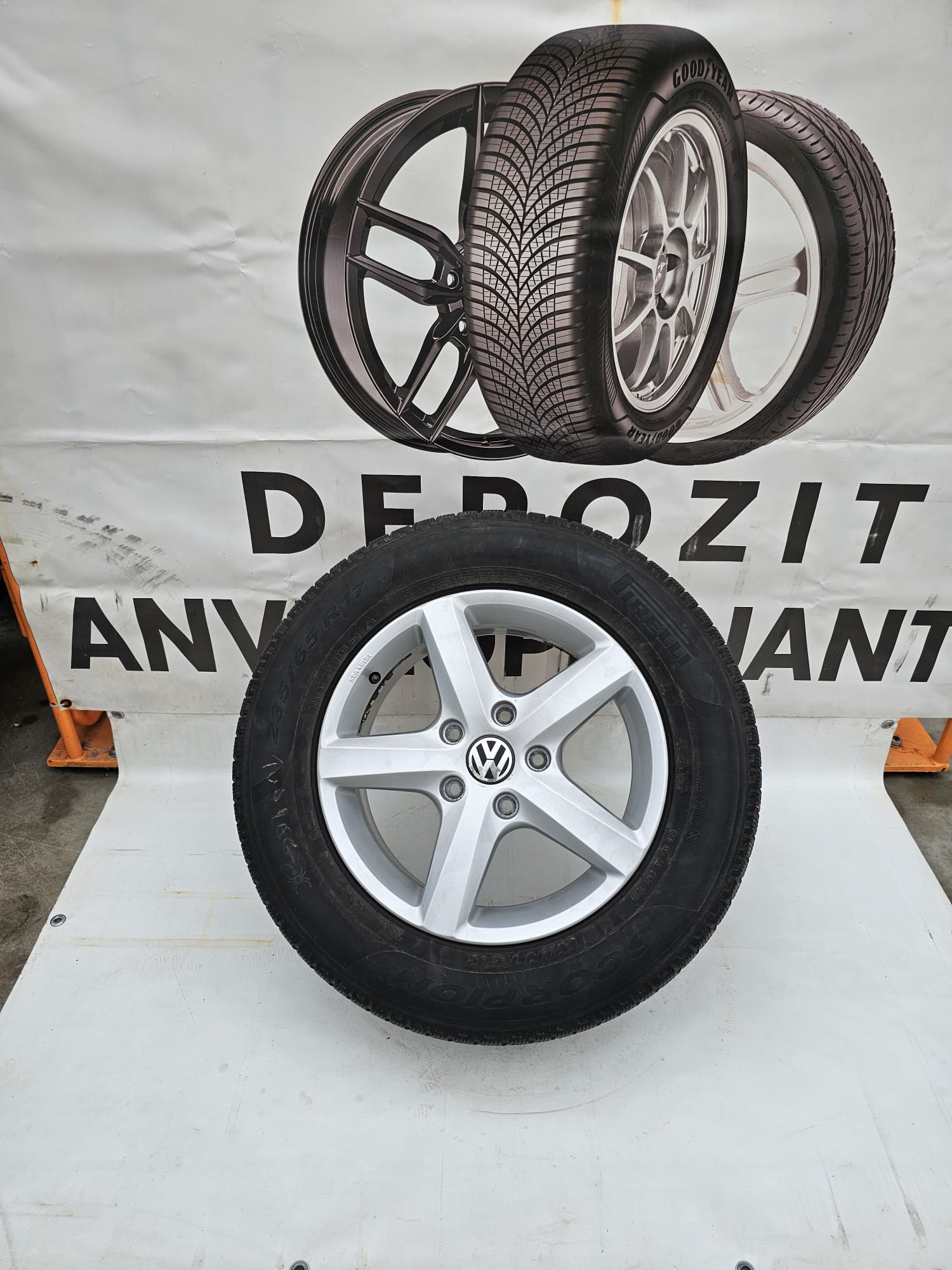 Jante Volkswagen Tuareg 5x130 235/65/17