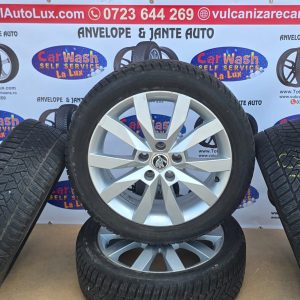 Jante Originale Škoda R17 cu Anvelope de Iarnă – Set 4 Bucăți
