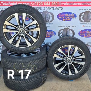 Set 4 Jante Aliaj Originale Mercedes-Benz R17 5x112 Bicolor