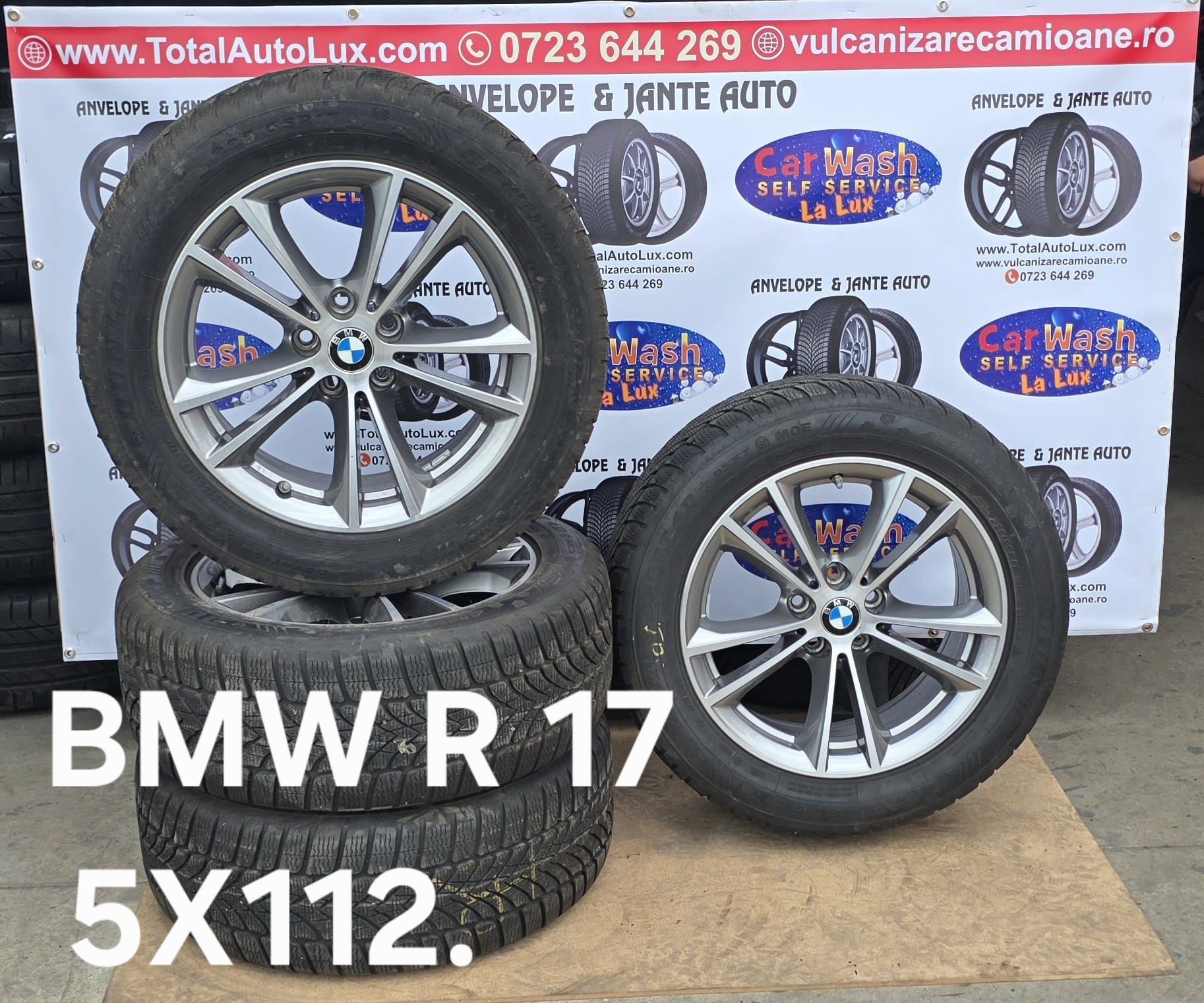 Set 4 Jante Aliaj Originale BMW R17 5x112