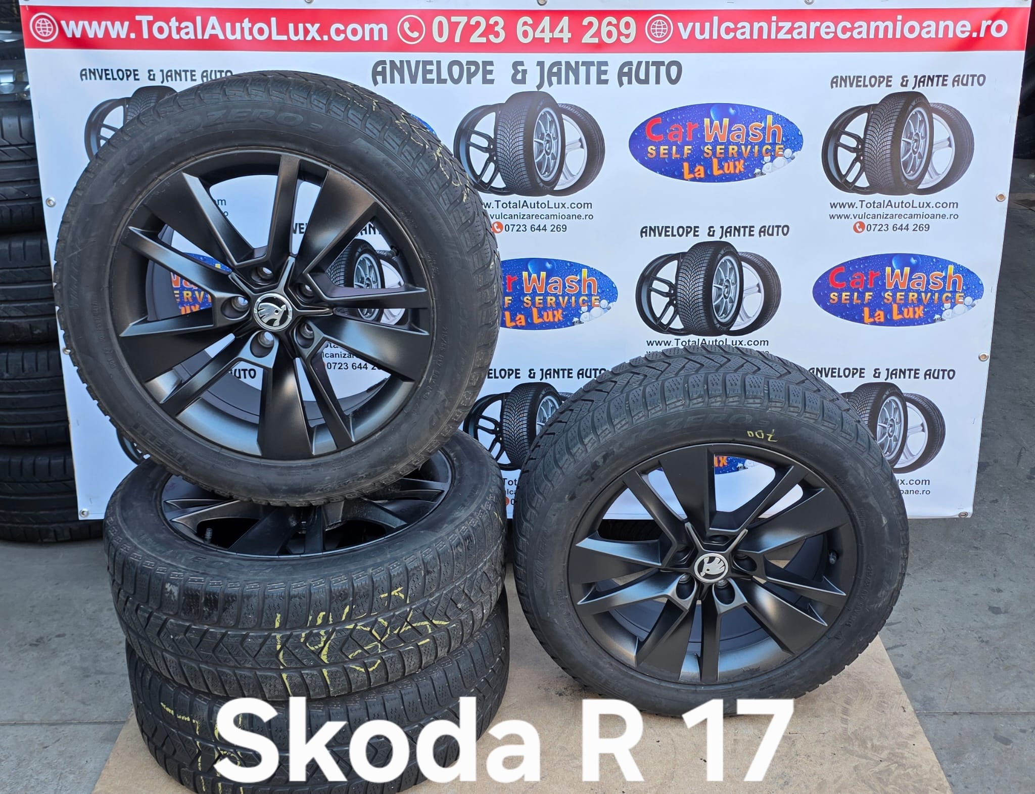 Set 4 Jante Originale Škoda R17